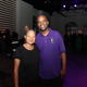 Dr. Anne Lundy and OG Ron C pose as Crown Royal celebrates Chopped & Screwed Music In Houston at The Revaire on June 28, 2022 in Houston, Texas.
